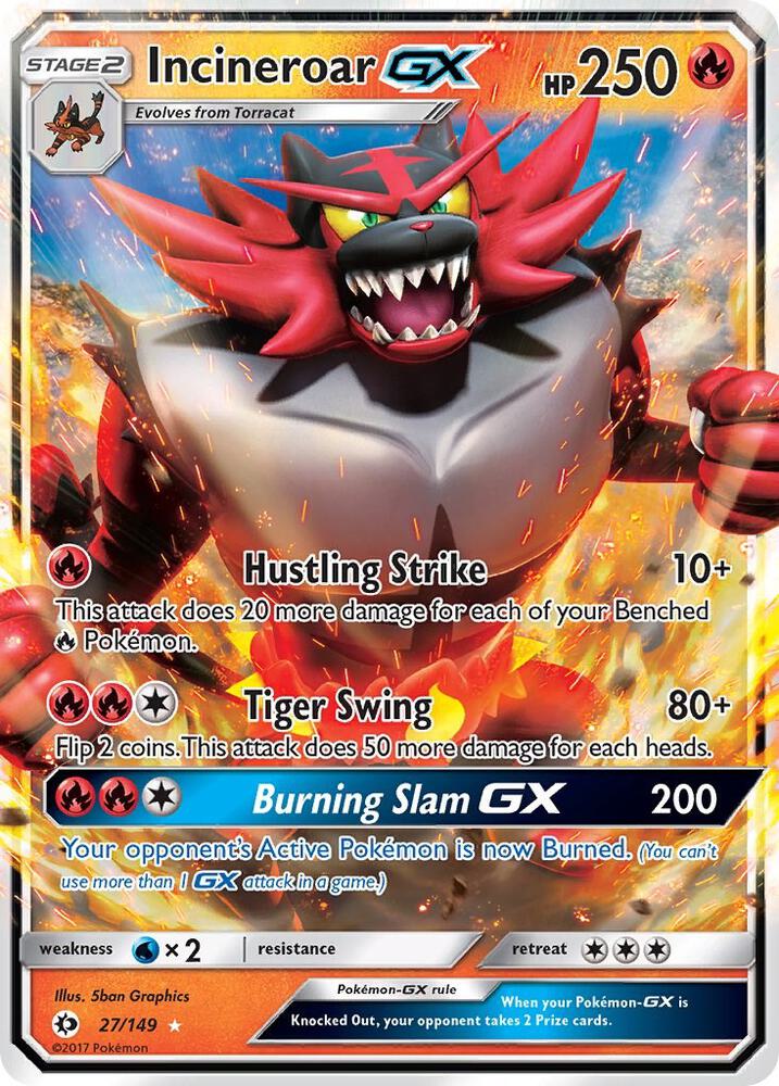 Incineroar GX - SM Base Set