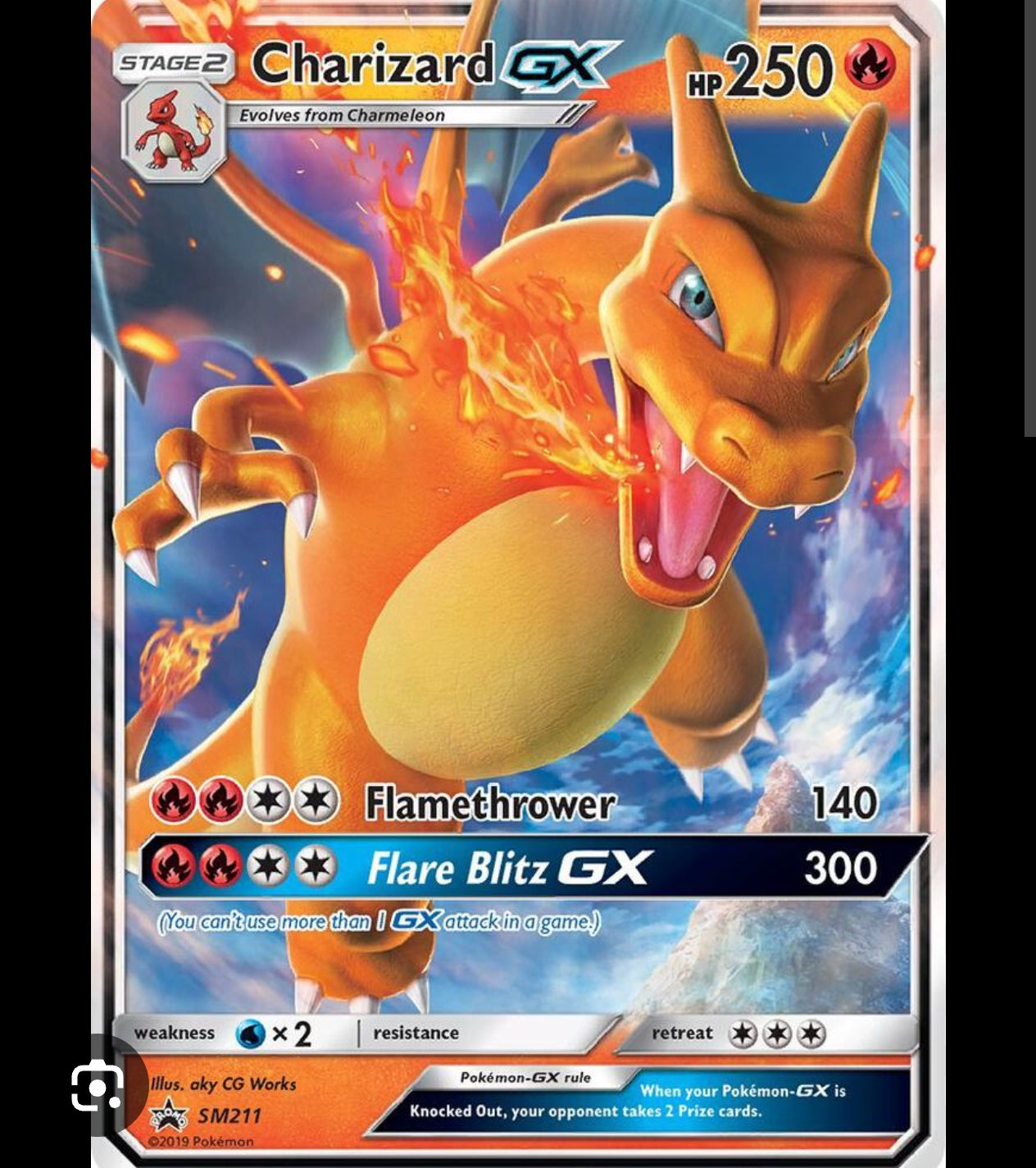 Charizard Gx