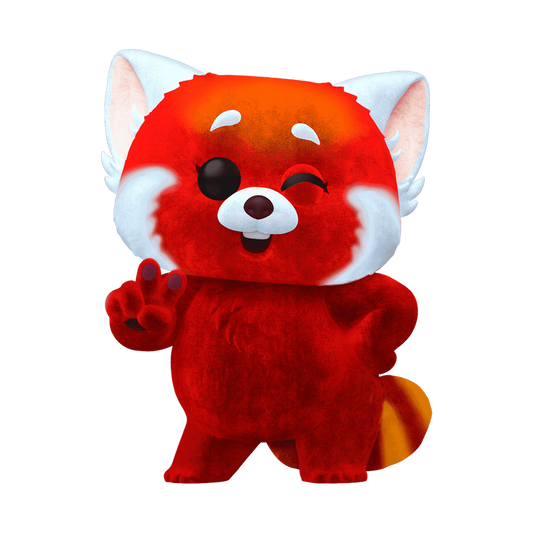 Red Panda Mei Flocked (Sticker Damage)