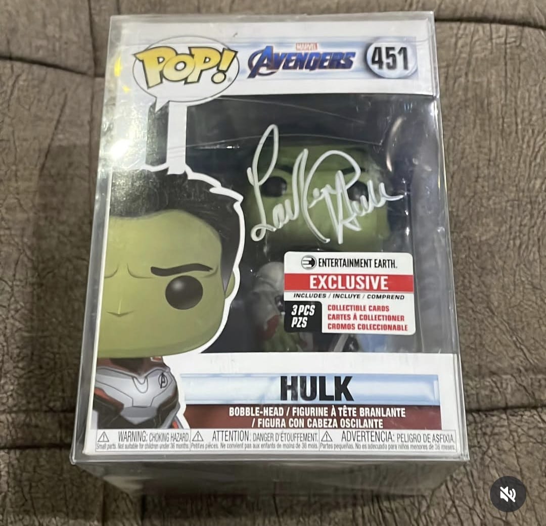 Mark Ruffalo Signed Hulk Funko