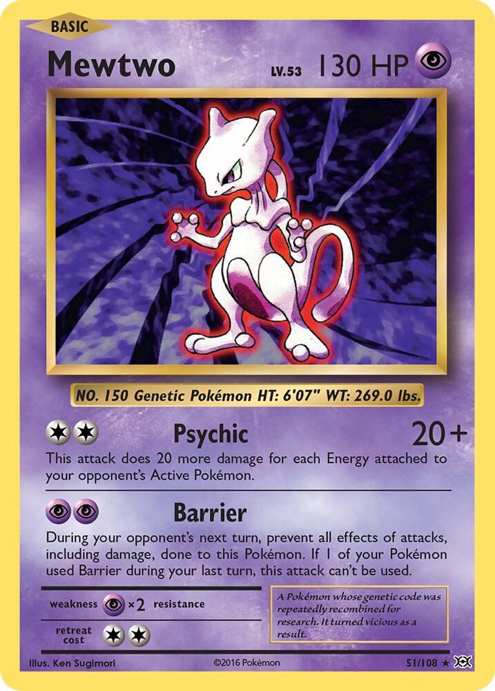 XY Evolutions - Mewtwo