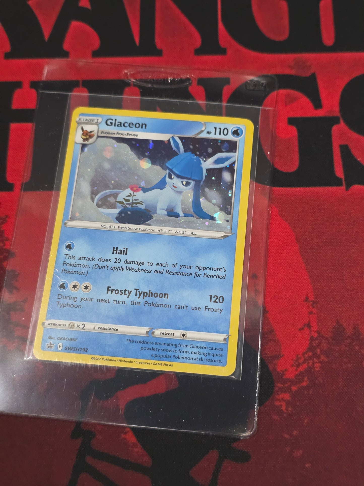 Glaceon Promo Sword and Shield
