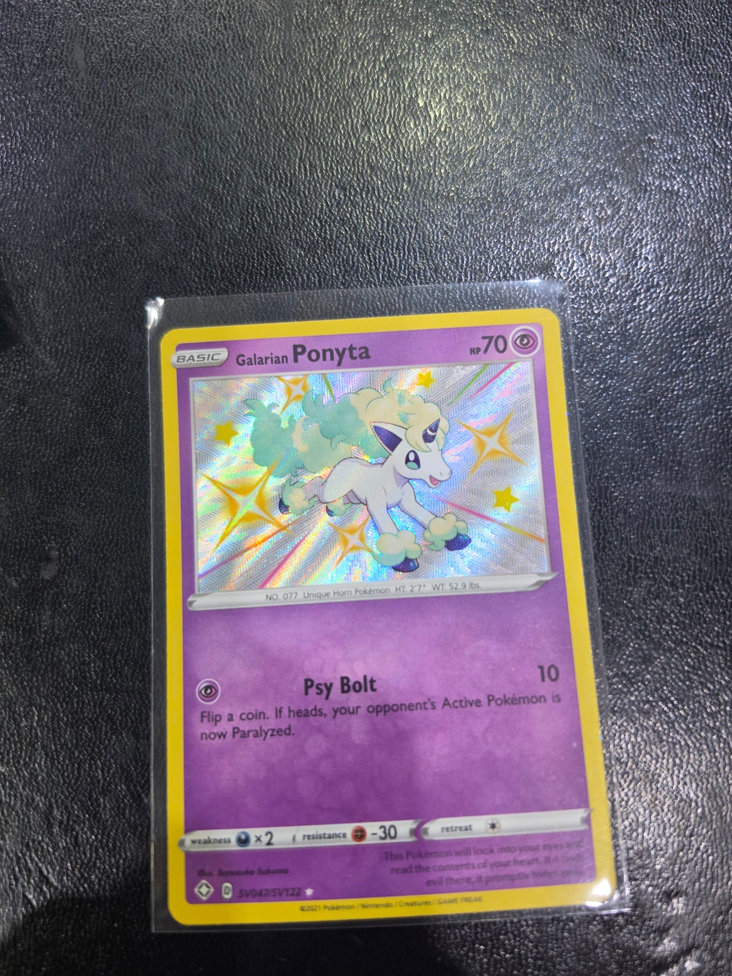 Galarian Ponyta Shiny