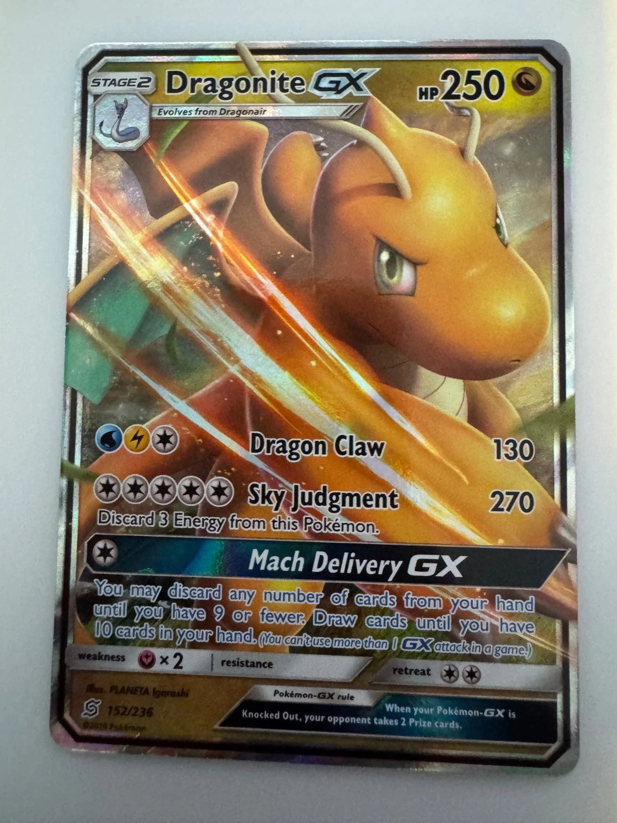Share Dragonite GX 152/236 – Unified Minds