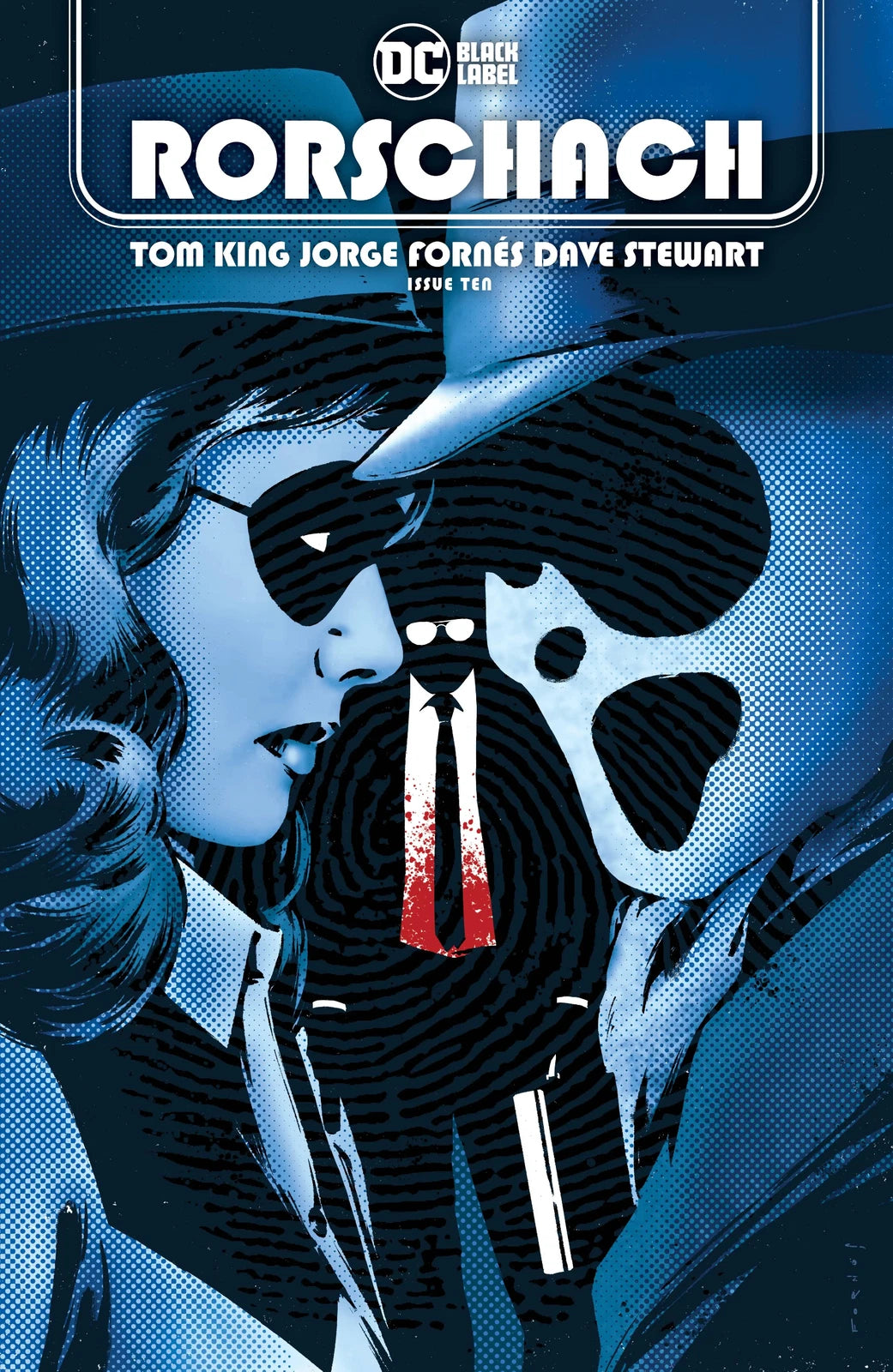 Rorschach #10 Cover A Fornes Black Label DC Comic