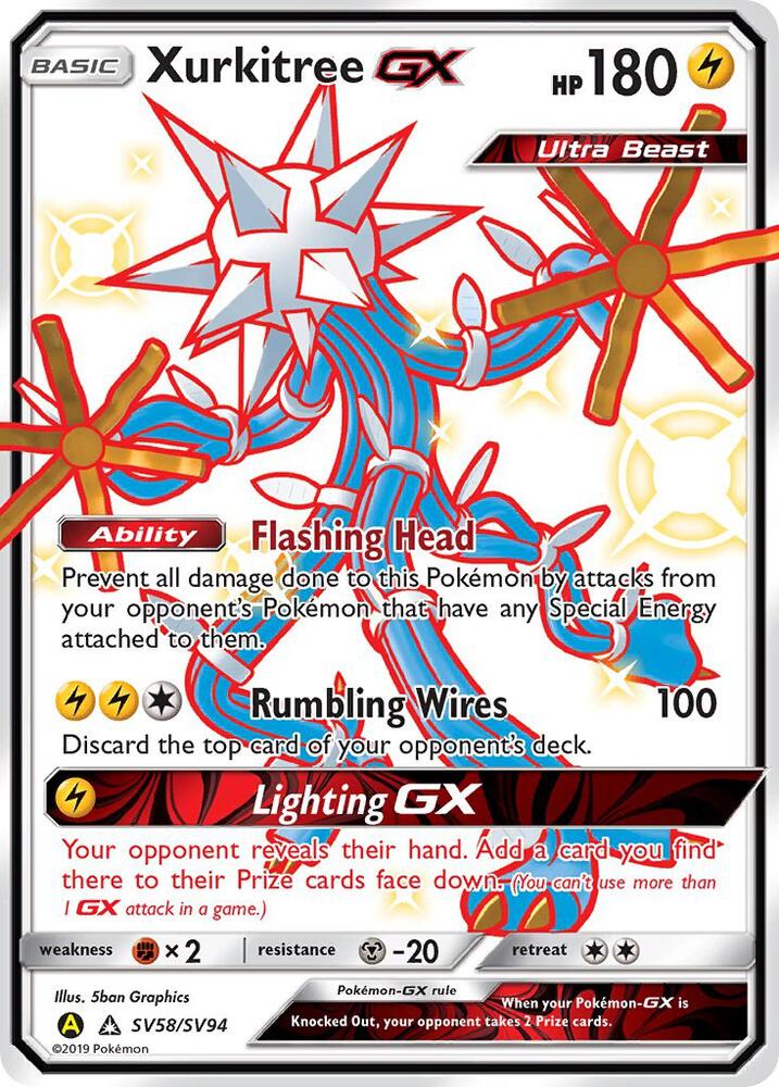 Xurkitree GX Shiny Vault