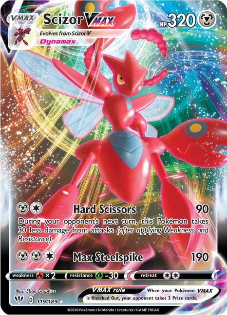 Scizor VMAX - SWSH03: Darkness Ablaze