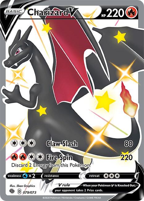 Charizard V (Secret) - Champion's Path
