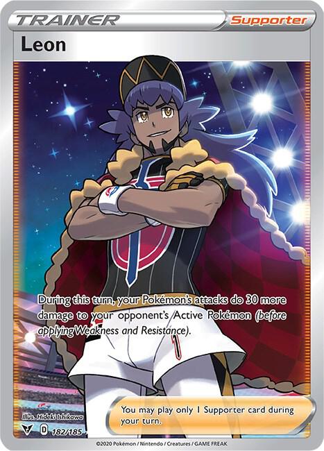 Leon (Full Art) - SWSH04: Vivid Voltage