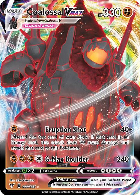 Coalossal VMAX - SWSH04: Vivid Voltage