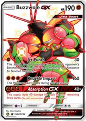 Buzzwole GX #SV68 Pokemon Hidden Fates