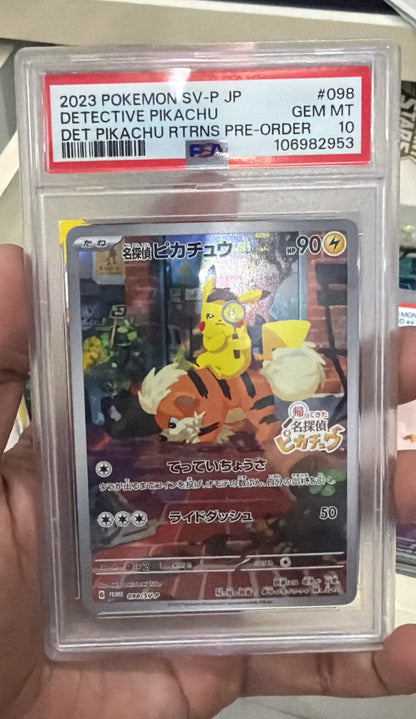 Detective Pikachu Slab + Pikachu Vs Charlie Slab