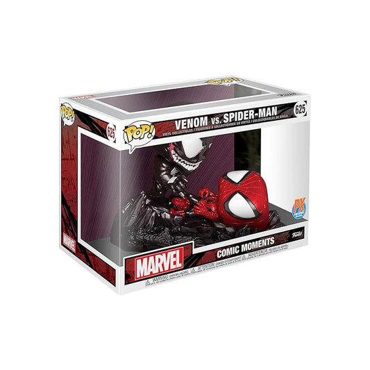 Funko FU47377 POP Marvel: Comic Moments- Spider-Man Vs. Venom
