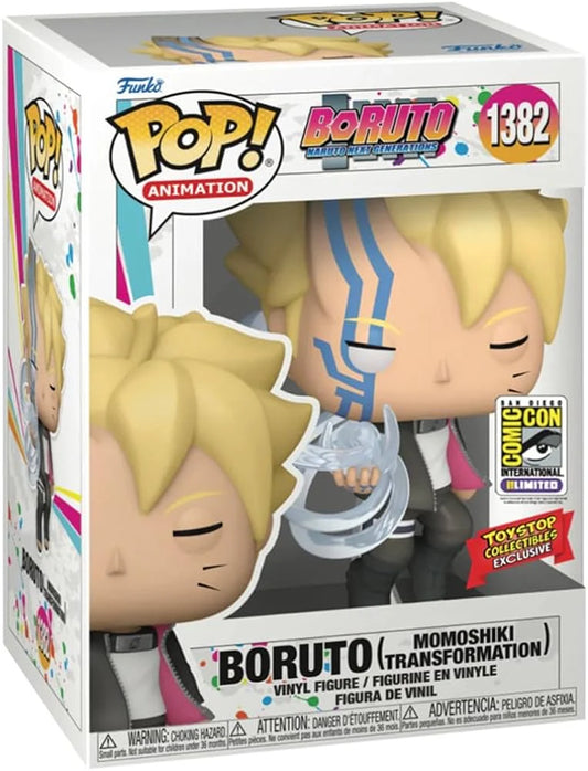 Funko Pop! Boruto Naruto Next Generations - Boruto (Momoshiki Transformation) 1382 San Diego Comic Con Toyshop Collectibles Exclusive