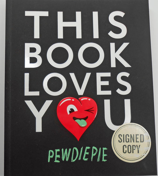 Pewdiepie SIGNED! This Book Loves You (Paperback)