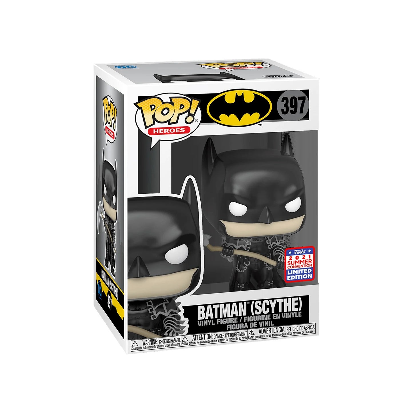 Funko POP! Vinyl Heroes Batman Batman (Scythe) - 2021 FunKon (SDCC)