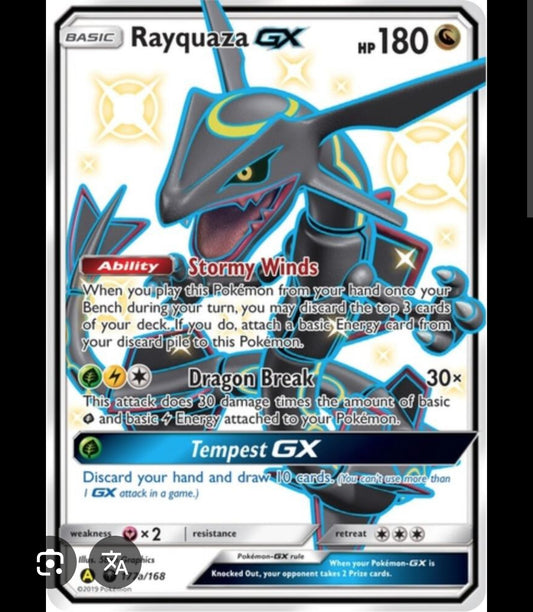 Rayquaza Gx Shiny