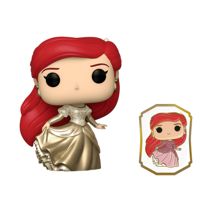 Disney Pop! Ariel (Gold) with Pin