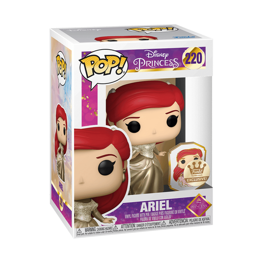 Disney Pop! Ariel (Gold) with Pin