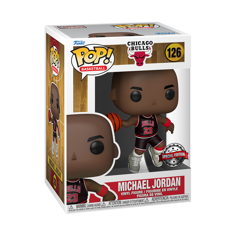 NBA Pop! Michael Jordan (Black Pinstripe Uniform)
