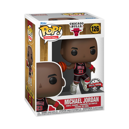 NBA Pop! Michael Jordan (Black Pinstripe Uniform)