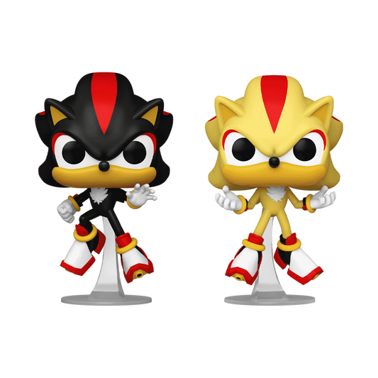 Sonic The Hedgehog Pop! Shadow & Super Shadow (Glow) 2-Pack