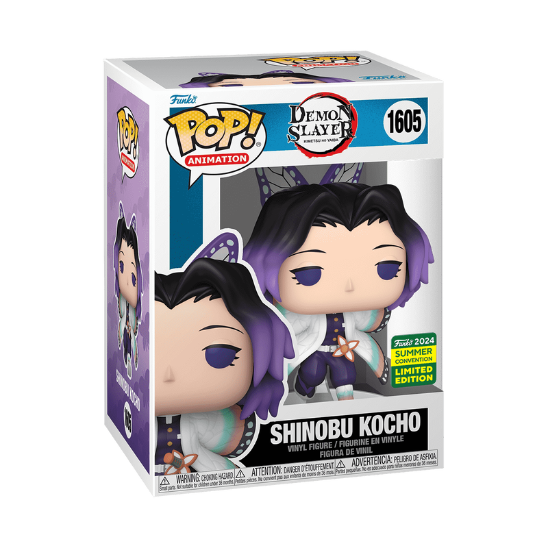 Funko Pop Shinobu Kocho 2024 SDCC SHARED Exclusive