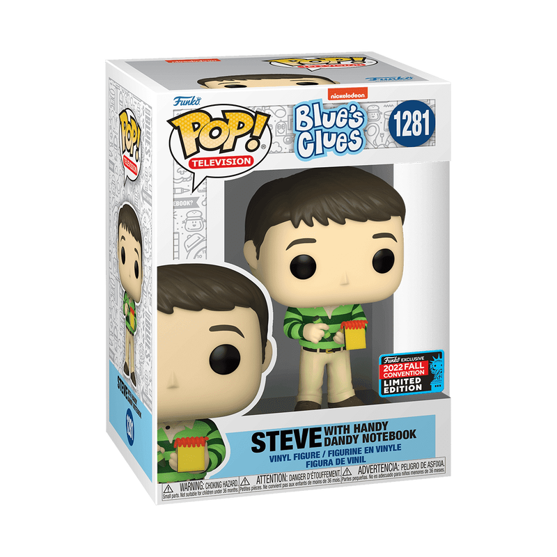 Nickelodeon Pop! Steve with Handy Dandy Notebook