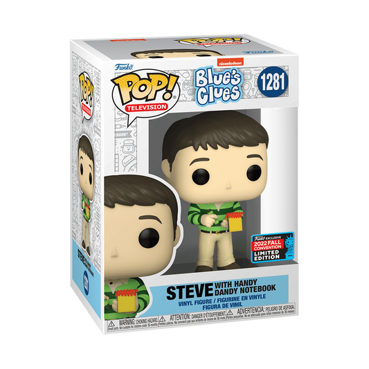 Nickelodeon Pop! Steve with Handy Dandy Notebook
