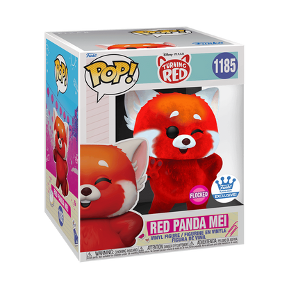 Red Panda Mei Flocked (Sticker Damage)