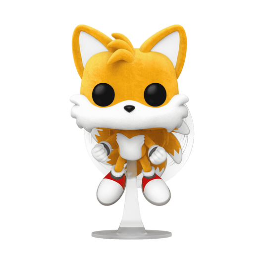 Sonic The Hedgehog Pop! Tails (Flying) Chase Flocked
