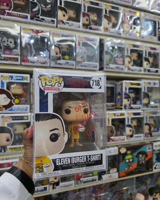 Eleven - Stranger Things (Millie Bobby Brown) Signed Funko Pop