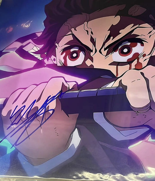 Demon Slayer - Tanjiro Komado VA Signed