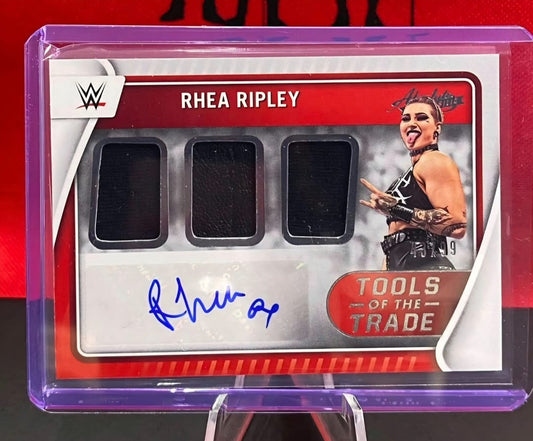 Rhea Ripley - Tools of the trade Signed