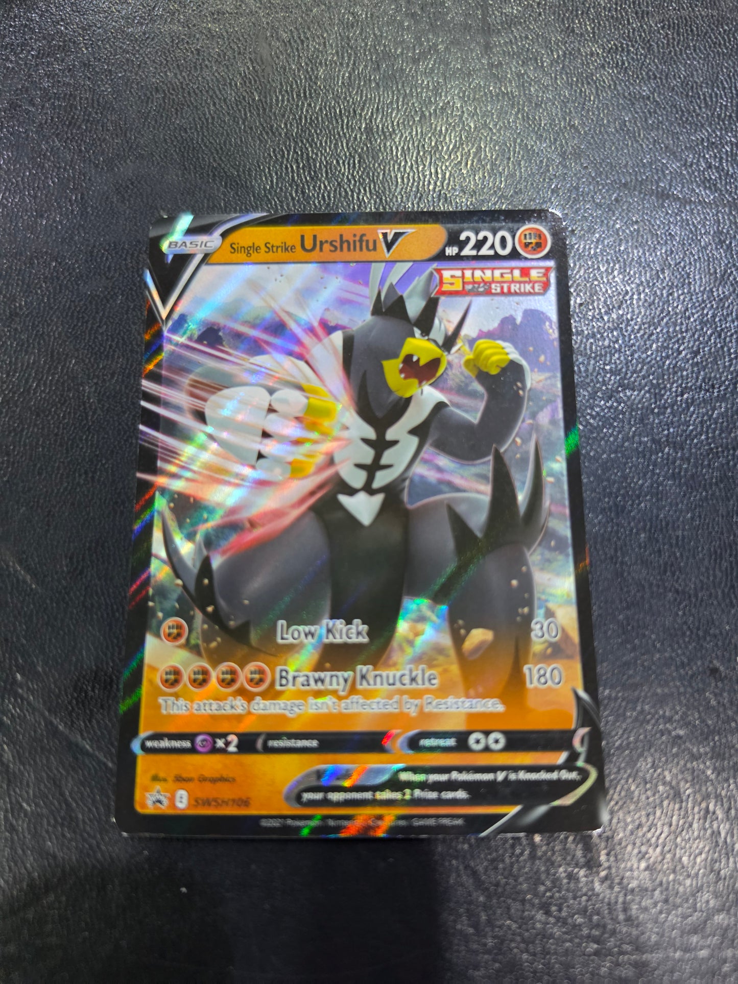 Single Strike Urshifu V Promo
