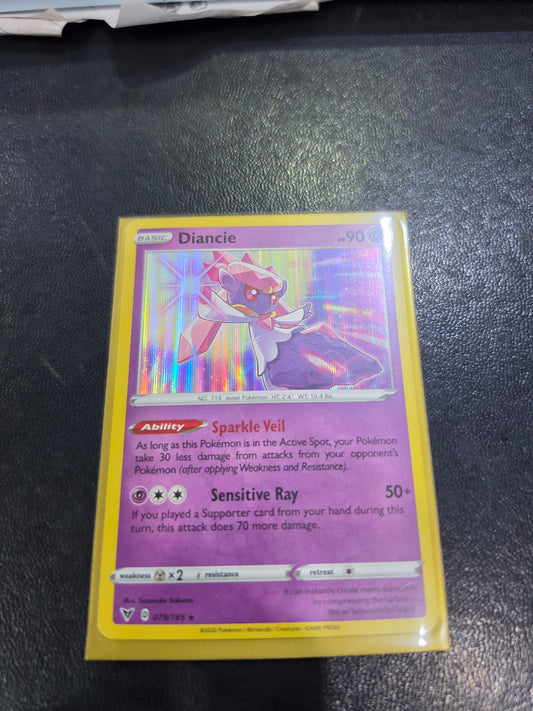 2020 Pokemon - Diancie 079/185 Vivid Voltage Ultra Rare Holo Pack Fresh NM/MT
