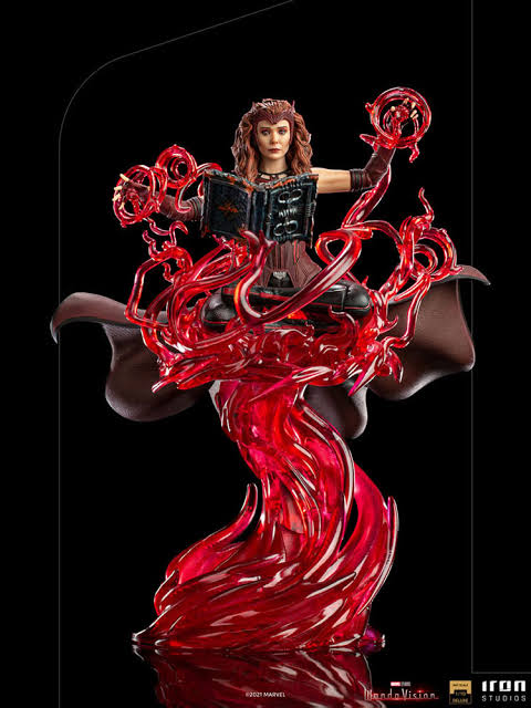 WANDAVISION - SCARLET WITCH DELUXE ART SCALE 1/10 STATUE BY IRON STUDIOS