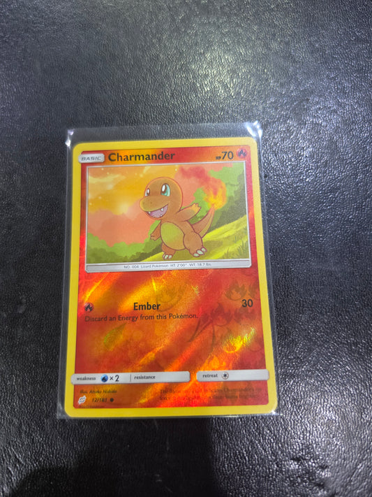 Charmander Team Up Reverse Holo