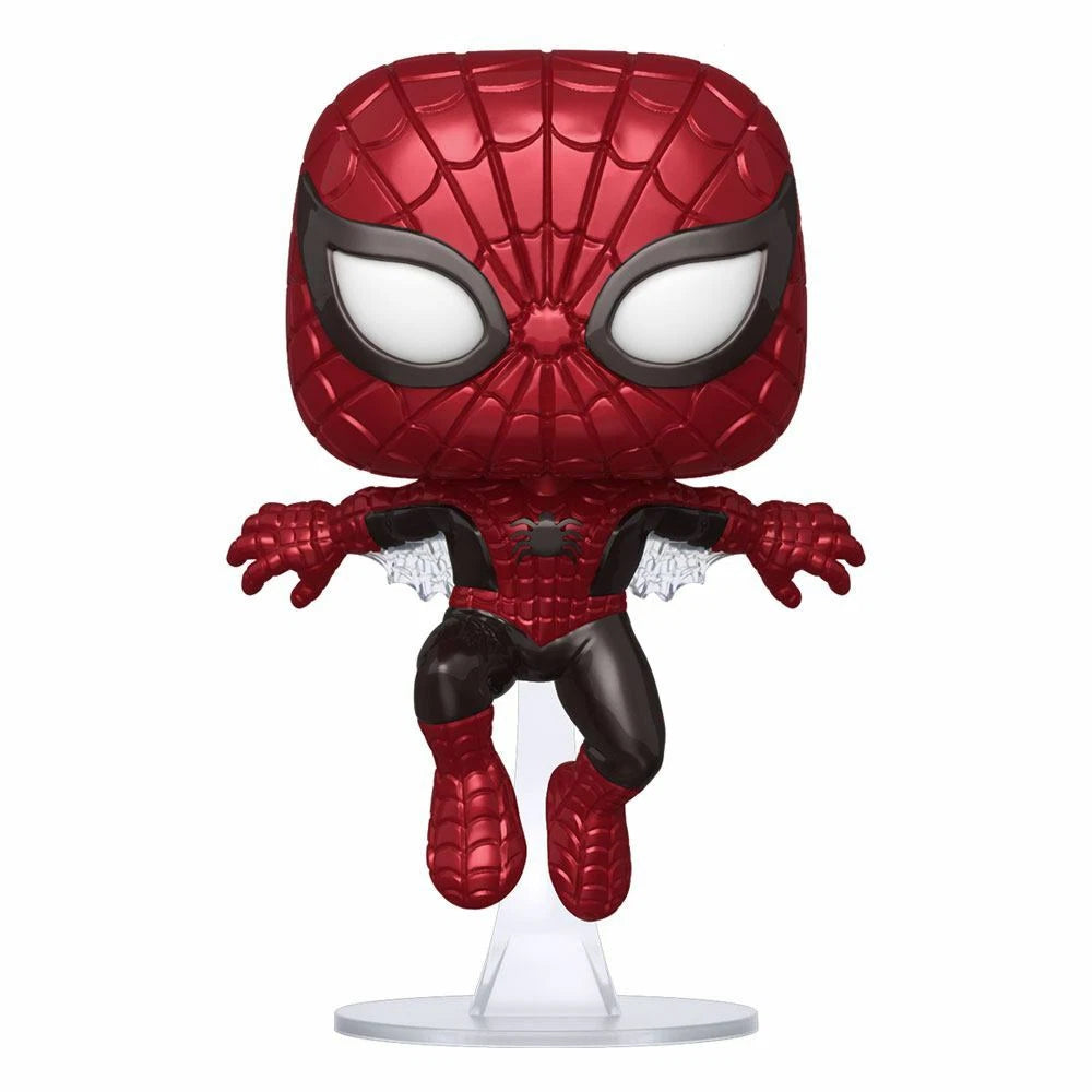 First Appearance Metallic Spider-Man 80th POP! Marvel #593 Vinyl Figure Funko