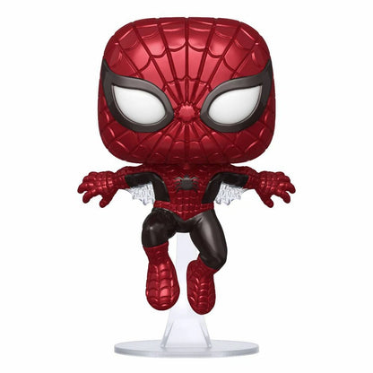 First Appearance Metallic Spider-Man 80th POP! Marvel #593 Vinyl Figure Funko