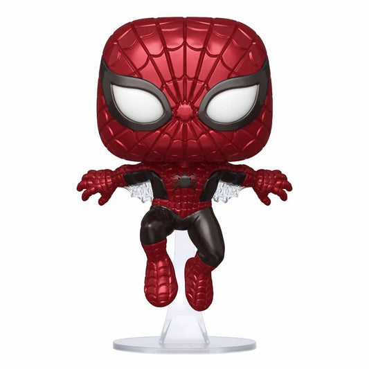 First Appearance Metallic Spider-Man 80th POP! Marvel #593 Vinyl Figure Funko