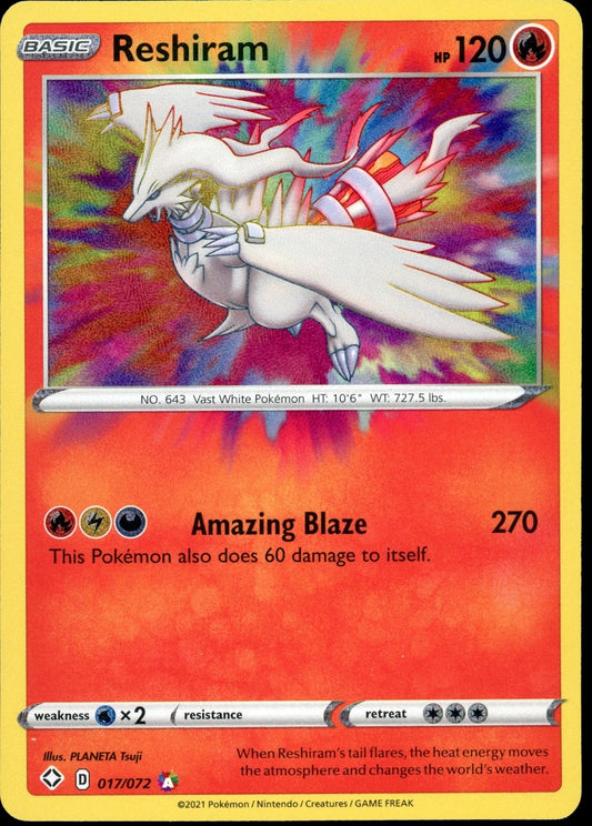 Reshiram Amazing Rare