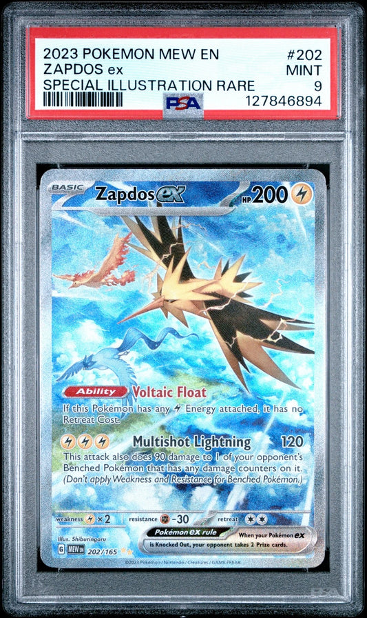 Zapdos ex illustration Rare - Pokemon