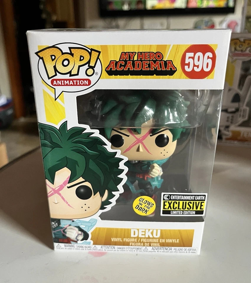 Funko Pop! My Hero Academia Deku #596 GITD Entertainment Earth Exclusive