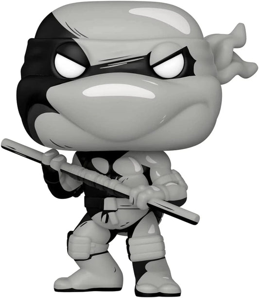 Funko Pop! TMNT Donatello #33  B+W Chase Variant - Black & White NEW